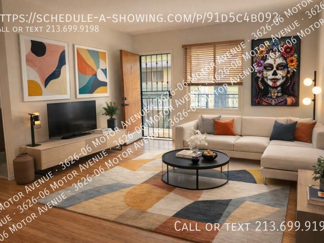1 BR, 1 BA Apartment 3626 06 Motor Avenue, Los Angeles, CA 90034