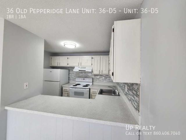 1 BR, 1 BA Apartment 36 Old Pepperidge Lane Unit: 36 D5, Wethersfield, CT 06109