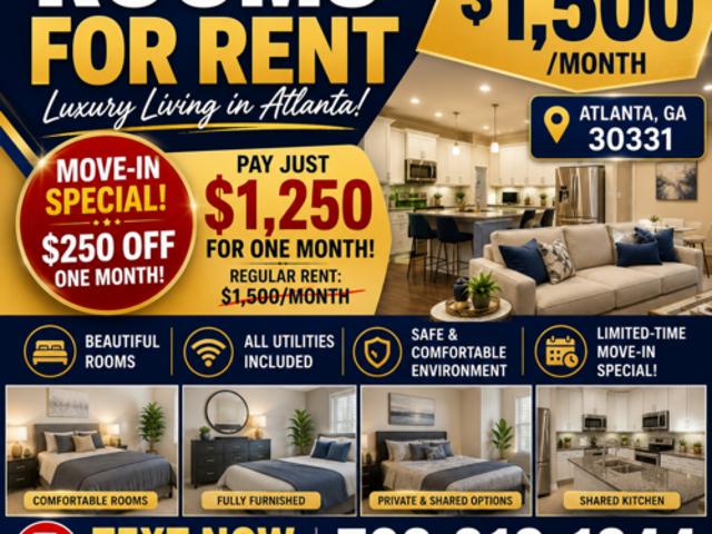 1 BR, 1 BA Apartment 3812 Clovis Ct NW 1, Atlanta, GA 30331
