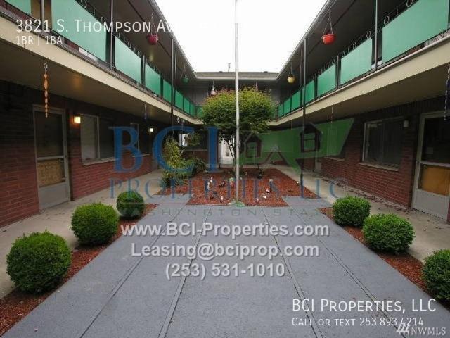 1 BR, 1 BA Apartment 3821 S. Thompson Ave, Tacoma, WA 98418
