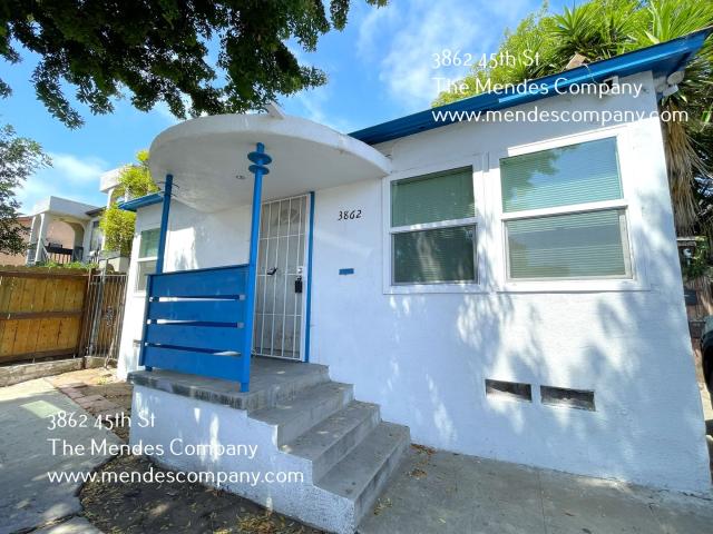 1 BR, 1 BA Apartment 3862 45th St San Diego, CA 92105