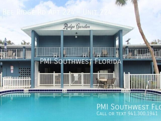 1 BR, 1 BA Apartment 3001 Bee Ridge Rd Apt 224, Sarasota, FL 34239