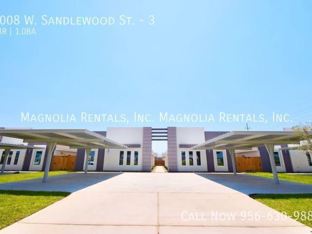 1 BR, 1 BA Apartment 3008 W. Sandlewood St Edinburg, TX 78541