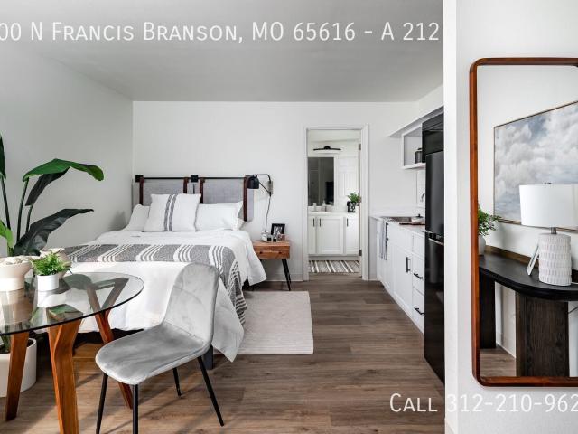 1 BR, 1 BA Apartment 300 N Francis Branson, MO 65616, Branson, MO 65616