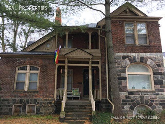 1 BR, 1 BA Apartment 310 N. Adams St. Apt Ypsilanti, MI 48197