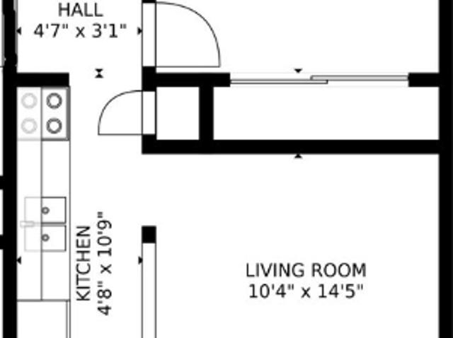 1 BR, 1 BA Apartment 3111 W 22nd Ave, Denver, CO 80211