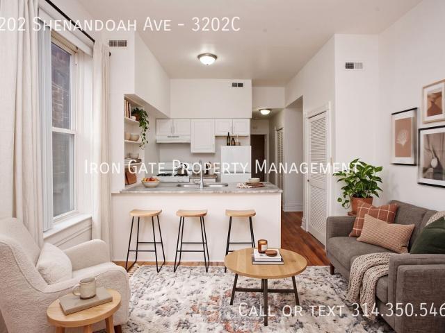 1 BR, 1 BA Apartment 3202 Shenandoah Ave, Saint Louis, MO 63104