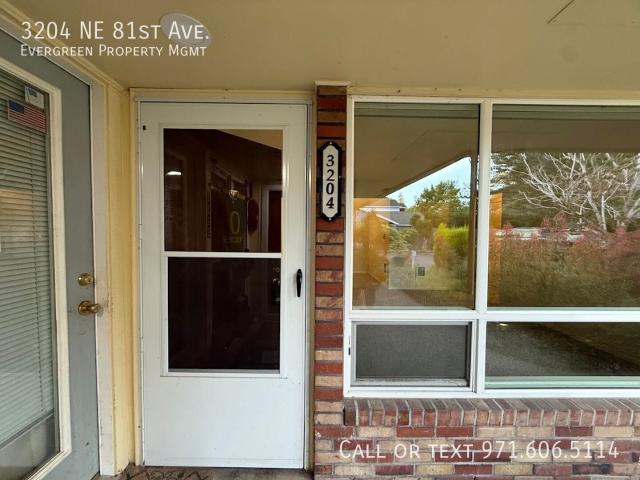 1 BR, 1 BA Apartment 3204 NE 81st Ave Portland, OR 97213