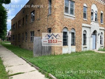 1 BR, 1 BA Apartment 330 West Keefe Avenue 2, Milwaukee, WI 53212