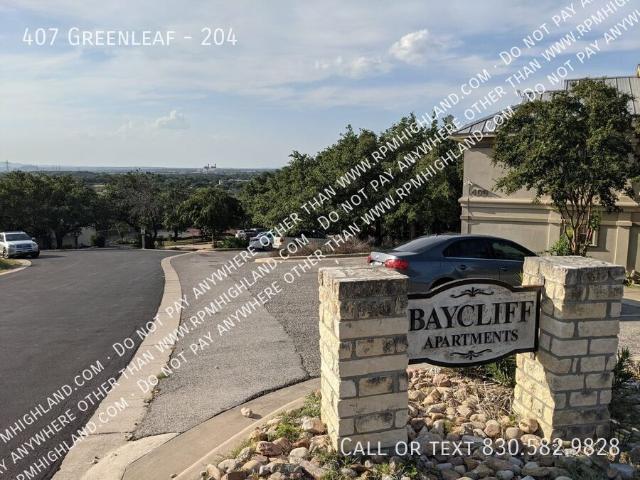 1 BR, 1 BA Apartment 407 Greenleaf, Horseshoe Bay, TX 78657
