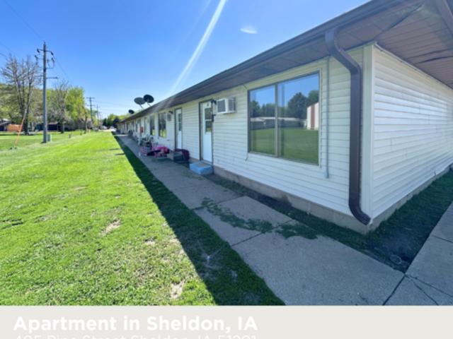 1 BR, 1 BA Apartment 405 Pine St, Unit #1, Sheldon, IA 51201