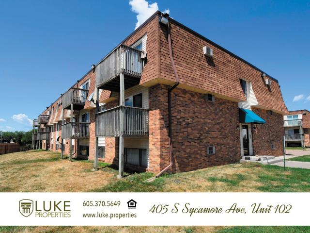 1 BR, 1 BA Apartment 405 S Sycamore Ave & Garage 2, Sioux Falls, SD 57110