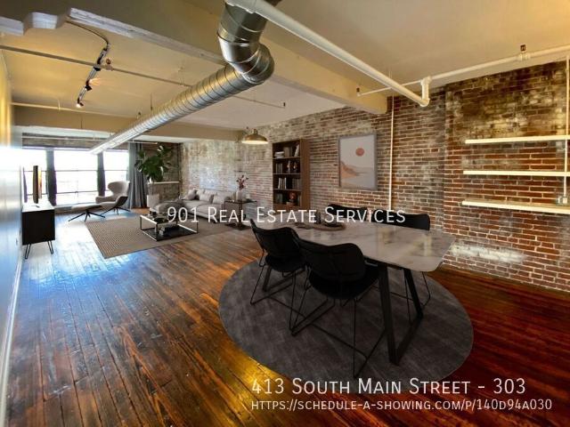 1 BR, 1 BA Apartment 413 South Main Street, Memphis, TN 38103