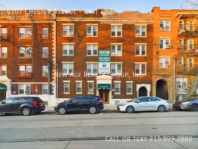 1 BR, 1 BA Apartment 4207 Chester Avenue, Philadelphia, PA 19104