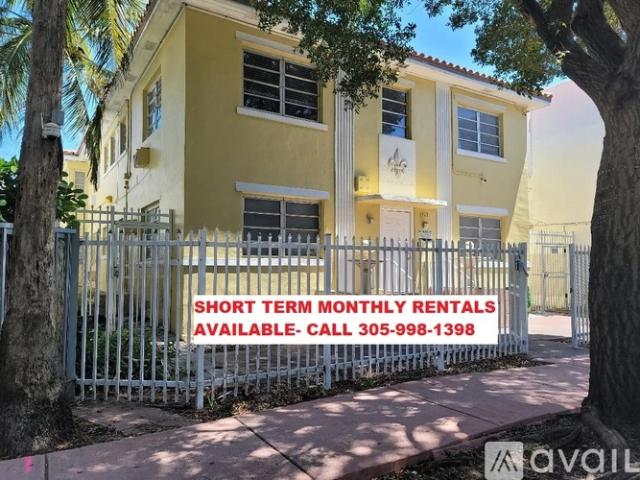 1 BR, 1 BA Apartment 545 Michigan Avenue, Unit 8, Miami Beach, FL 33139