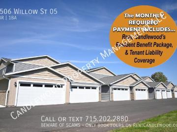 1 BR, 1 BA Apartment 5506 Willow St 05, Weston, WI 54476