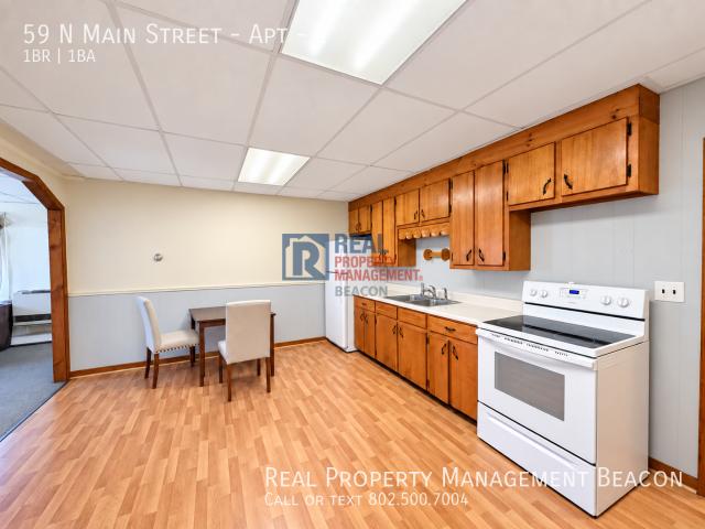 1 BR, 1 BA Apartment 59 N Main Street Apt, Hartford, VT 05001