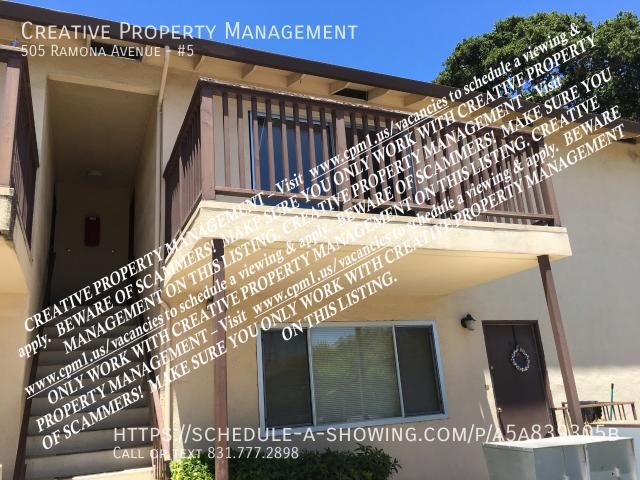 1 BR, 1 BA Apartment 505 Ramona Avenue, Monterey, CA 93940