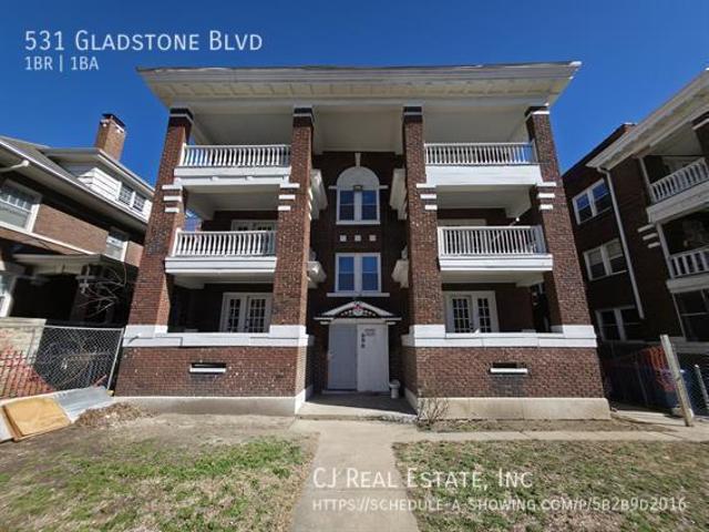 1 BR, 1 BA Apartment 531 Gladstone Blvd, Kansas City, MO 64124