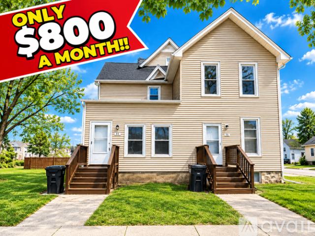 1 BR, 1 BA Apartment 613 1st St, Unit 3, Jackson, MI 49203