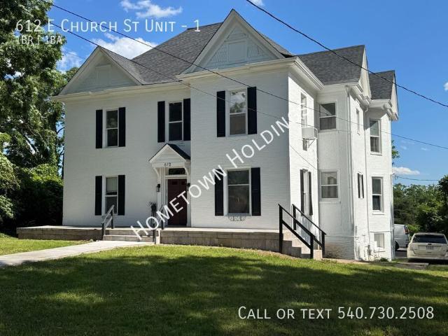 1 BR, 1 BA Apartment 612 E Church St Unit, Martinsville, VA 24112