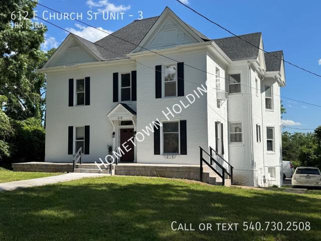 1 BR, 1 BA Apartment 612 E Church St Unit, Martinsville, VA 24112