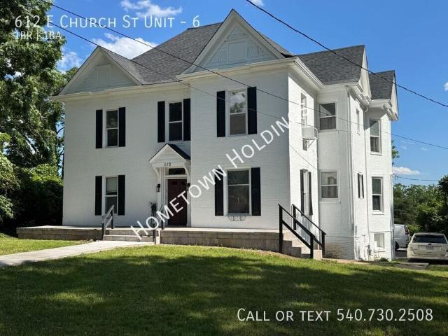 1 BR, 1 BA Apartment 612 E Church St Unit, Martinsville, VA 24112