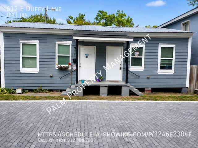 1 BR, 1 BA Apartment 612 E Duffy Lane, Savannah, GA 31401
