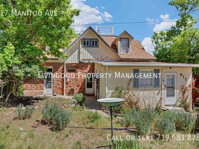 1 BR, 1 BA Apartment 617 Manitou Ave, Manitou Springs, CO 80829