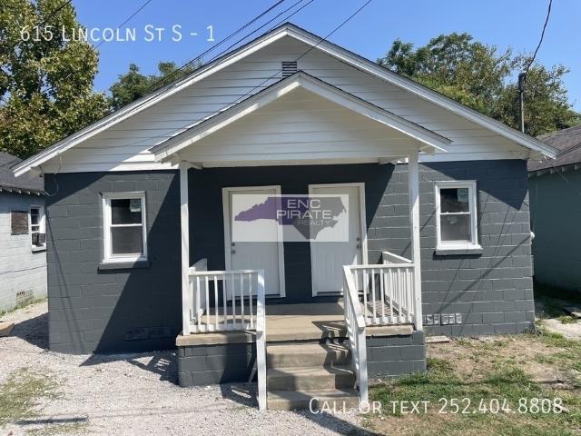 1 BR, 1 BA Apartment 615 Lincoln St S, Wilson, NC 27893