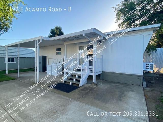 1 BR, 1 BA Apartment 6192 E Acampo Road, Acampo, CA 95220