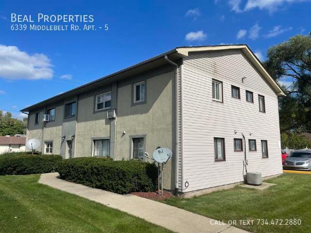 1 BR, 1 BA Apartment 6339 Middlebelt Rd. Apt Romulus, MI 48174