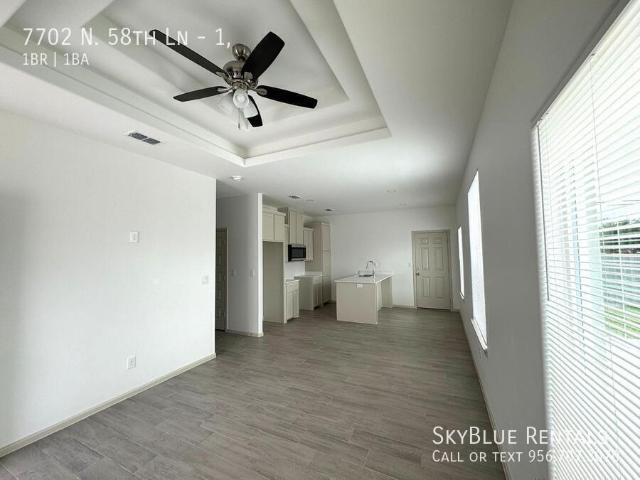 1 BR, 1 BA Apartment 7702 N. 58th Ln, Mission, TX 78573