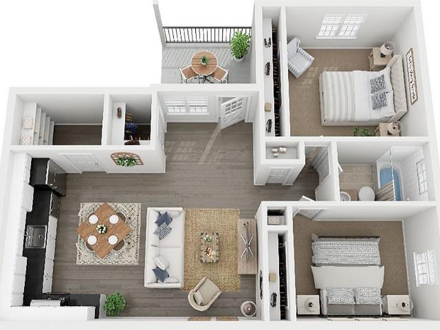 1 BR, 1 BA Apartment 704 Berry Road Unit 12, Nashville, TN 37204