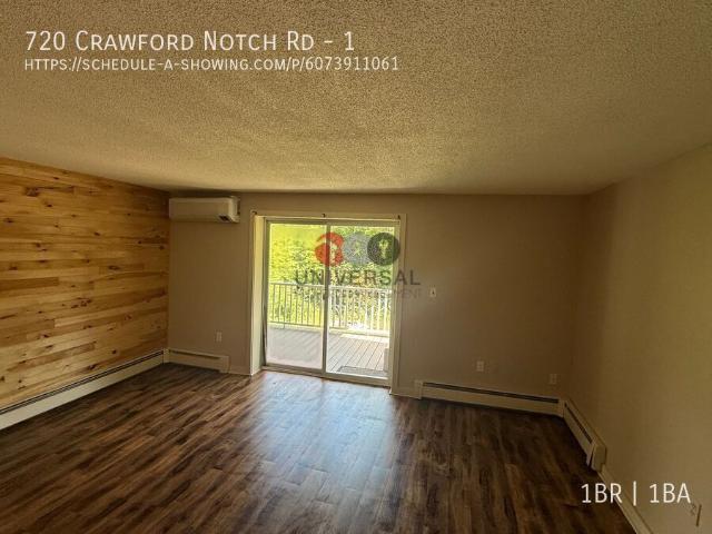 1 BR, 1 BA Apartment 720 Crawford Notch Rd, Bartlett, NH 03812
