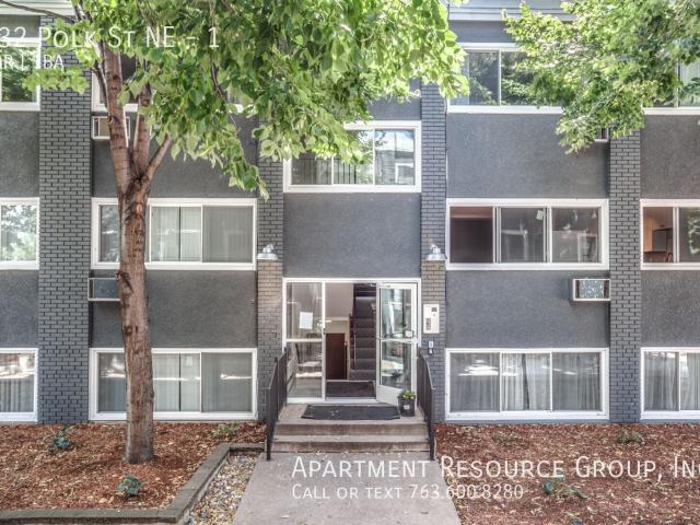 1 BR, 1 BA Apartment 732 Polk St NE, Minneapolis, MN 55413