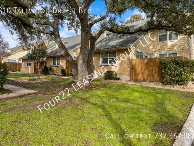 1 BR, 1 BA Apartment 8810 Tallwood Dr Austin, TX 78759