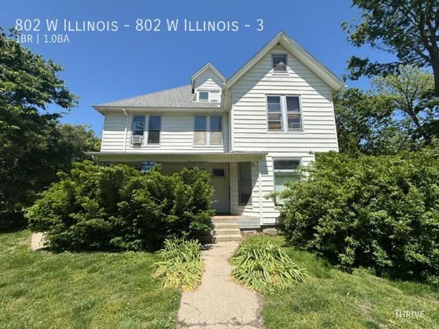 1 BR, 1 BA Apartment 802 W Illinois 802 W Illinois, Urbana, IL 61801