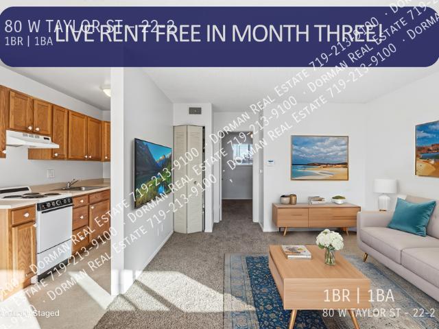 1 BR, 1 BA Apartment 80 W TAYLOR ST, COLORADO SPRINGS, CO 80907