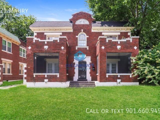 1 BR, 1 BA Apartment 821 Maury, Memphis, TN 38107
