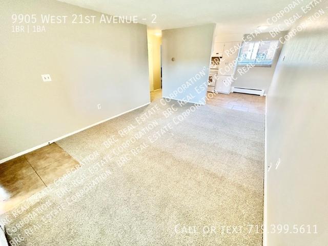 1 BR, 1 BA Apartment 9905 West 21st Avenue, Lakewood, CO 80215