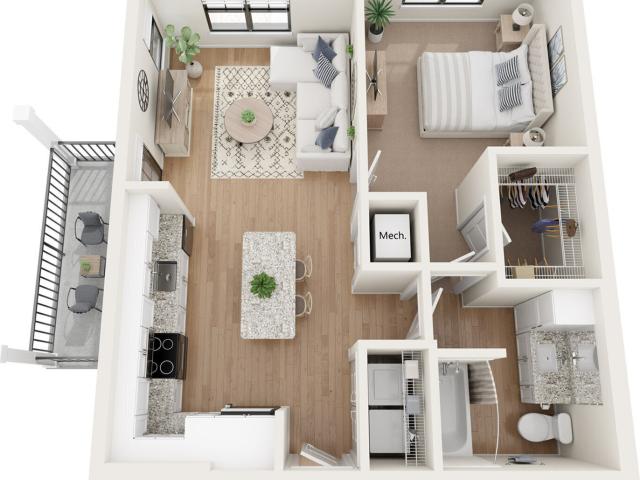 1 BR, 1 BA Apartment 900 SE 3rd Avenue, 1206, Ocala, FL 34471