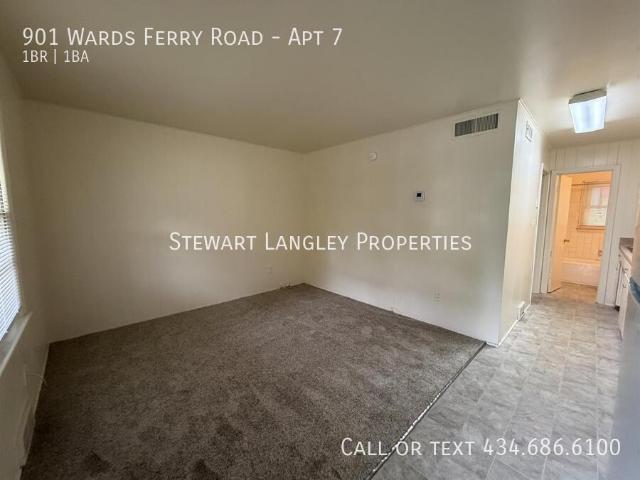 1 BR, 1 BA Apartment 901 Wards Ferry Road, Lynchburg, VA 24502