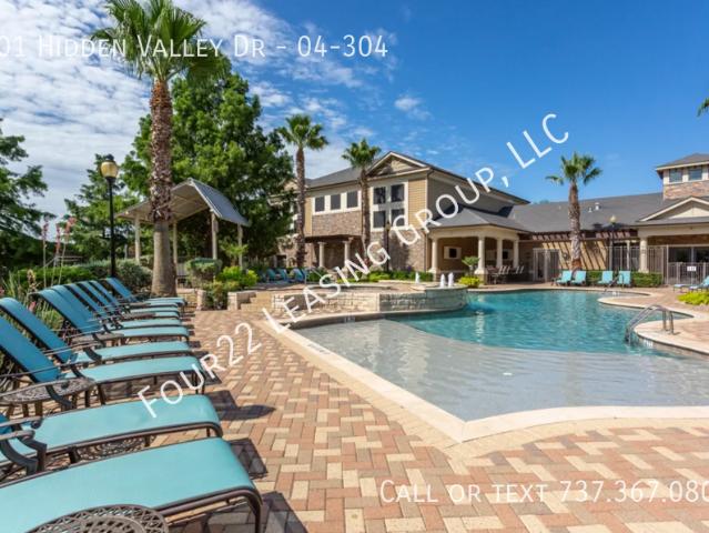1 BR, 1 BA Apartment 901 Hidden Valley Dr, Round Rock, TX 78665