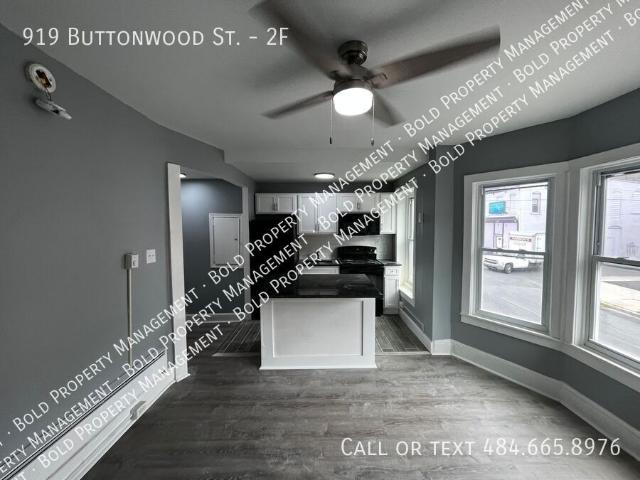 1 BR, 1 BA Apartment 919 Buttonwood St Reading, PA 19604