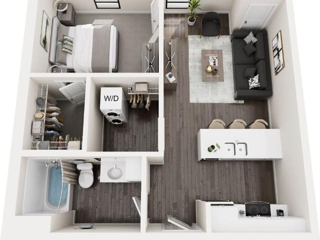 1 BR, 1 BA Apartment 923 South State Street, Lockport, IL 60441