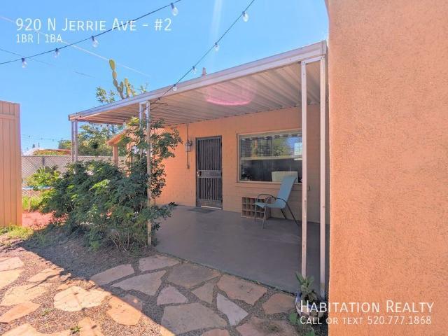 1 BR, 1 BA Apartment 920 N Jerrie Ave, Tucson, AZ 85711