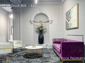 1 BR, 2 BA Apartment 1500 La Salle Ave Minneapolis, MN 55403