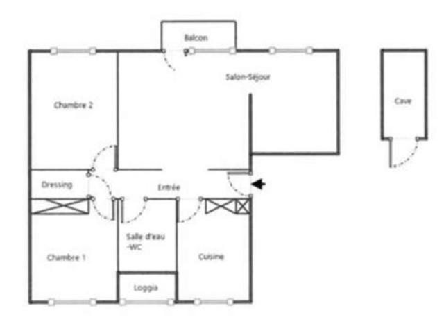 1 CHAMBRE A LOUER EN COLOCATION