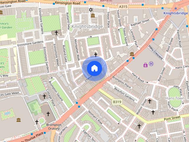 1 Cheval Place, SW7